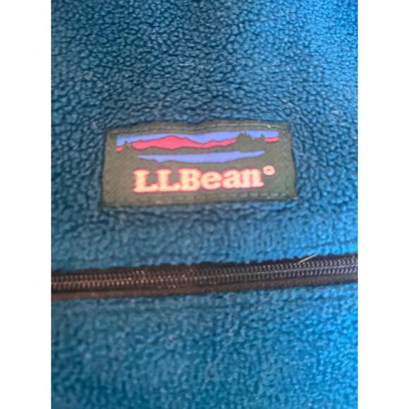 LL Bean Colorblock Fleece Vest Men XL Travel Camping Outdoor Hiking Layer Warm - Picture 8 of 11